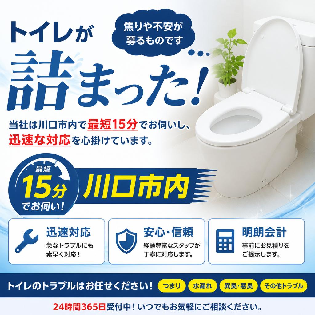 緊急対応！瞬時に駆け付けます