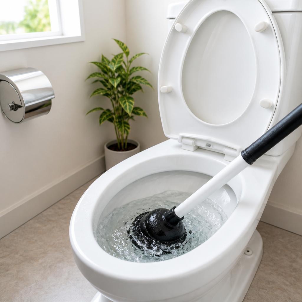 川口市でトイレの詰まりを即解決！