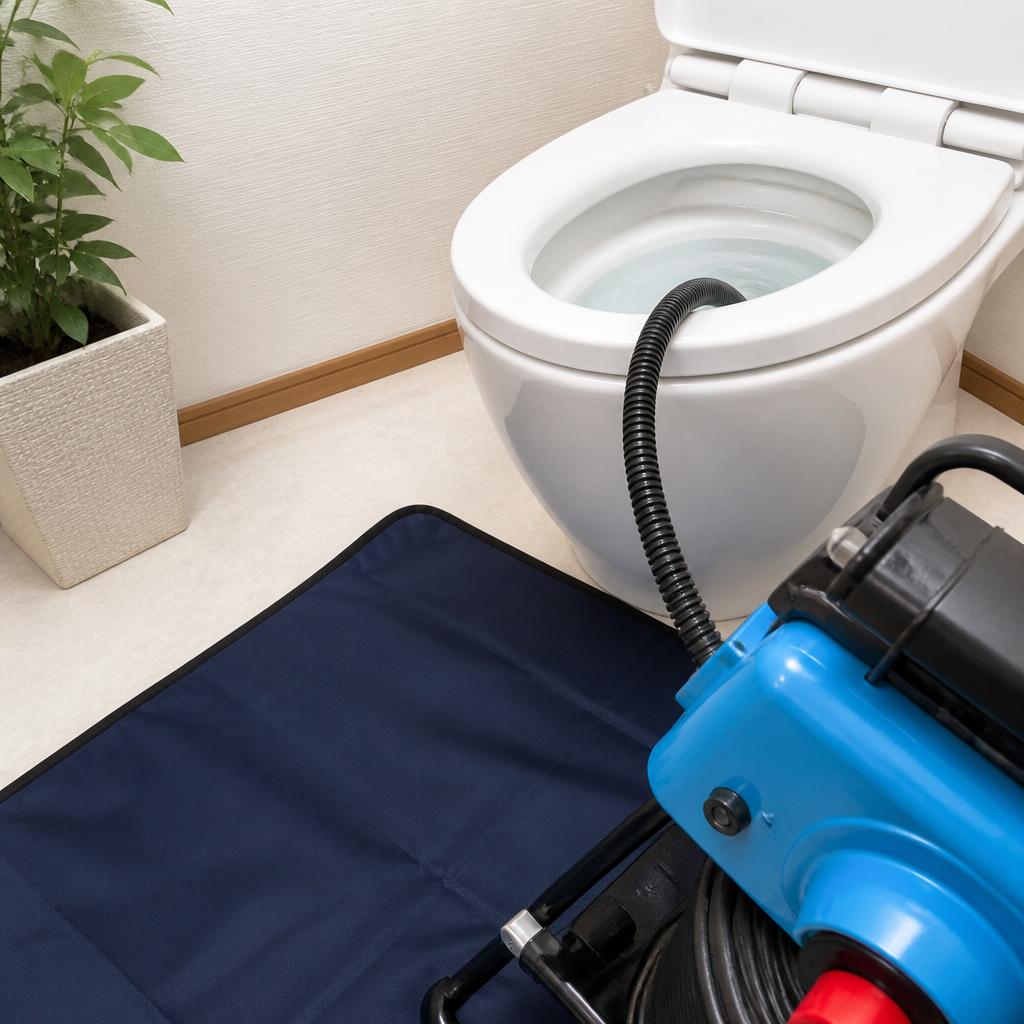 川口市のトイレ詰まり、即日対応！