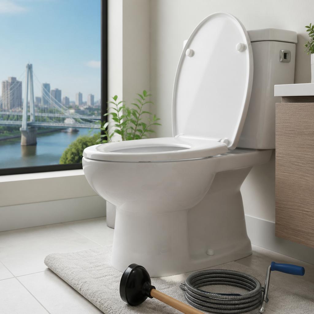 川口市のトイレ詰まり、即日解決！