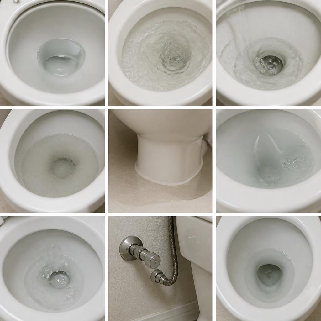 トイレ詰まりの症状