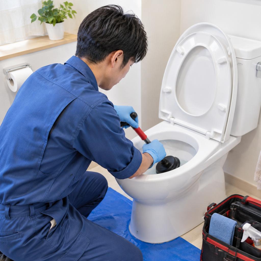 川口市のトイレ詰まり、最短即日で駆け付け！原因を見極め、納得のお見積りから丁寧に修理します。