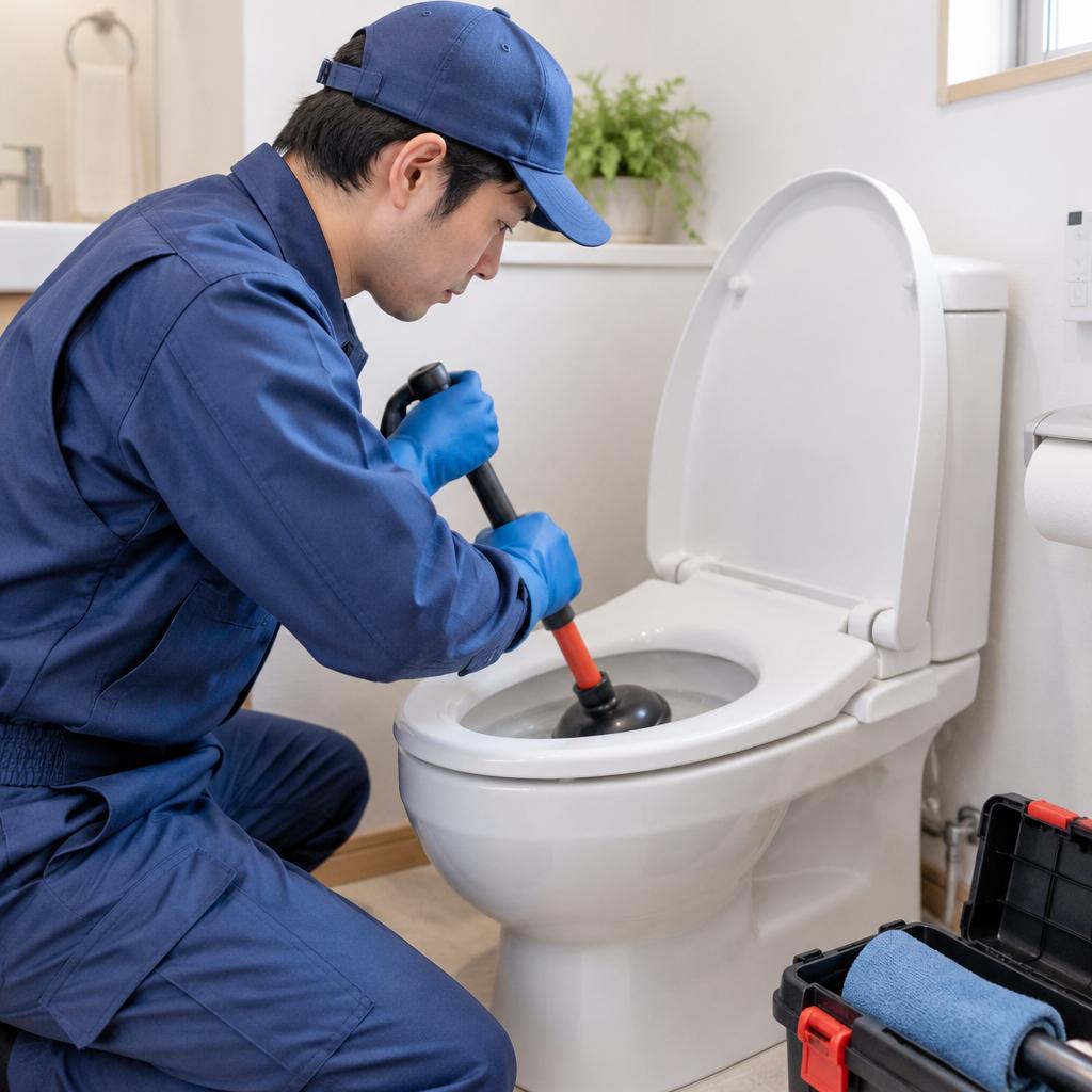 川口市のトイレ詰まり、最短即日で駆け付け！原因を見極め、納得のお見積もりでスムーズに解決します